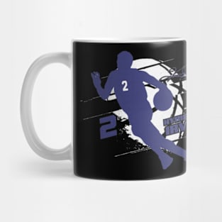 Kyrie Irving Dallas Silhouette Mug